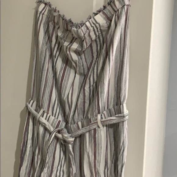 Strapless cloth and stone jumpsuits with pockets! - Picture 2 of 4